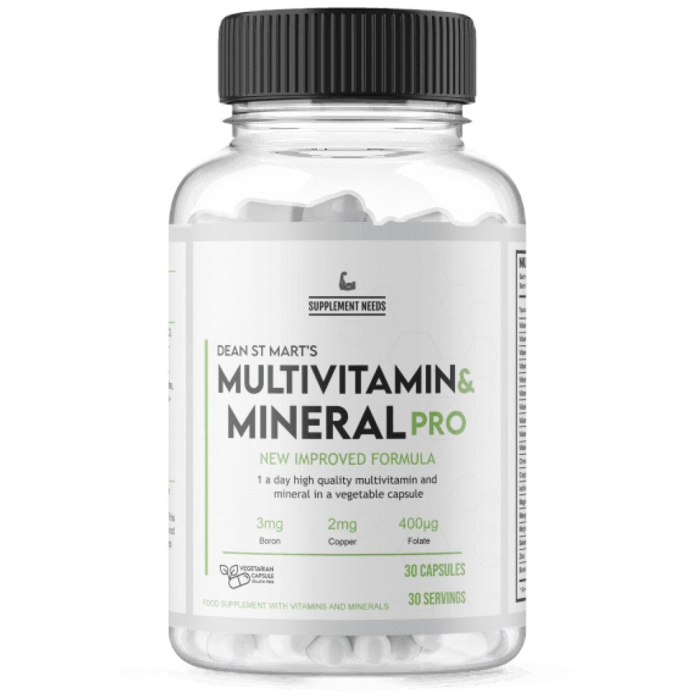 Multivitamine et minéraux - 30 capsules