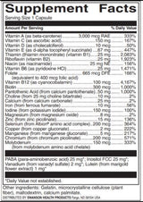 Multi avec fer | Formule active - 90 capsules