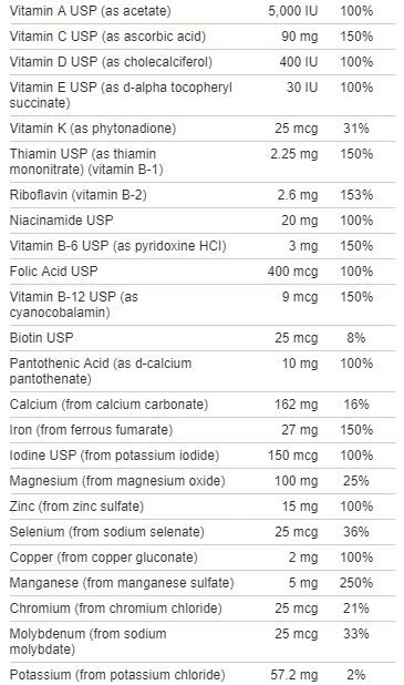 Multi avec fer - Formule Century - 130 comprimés