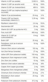 Multi avec fer - Formule Century - 130 comprimés