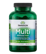 Multi sans fer | Puissance élevée - 120 capsules de gel