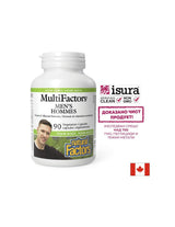 Vitamines et minéraux MultiFactors pour hommes, 90 capsules V <tc>Natural Factors</tc>