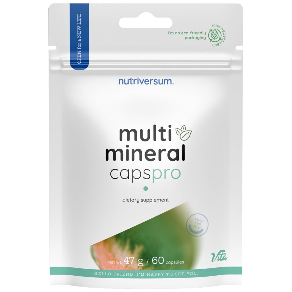 Caps multiminéraux Pro - 60 capsules