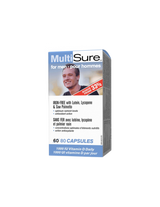 MultiSure® Men/Multivitamines pour hommes (avec lutéine, lycopène et palmetto à scie), 80 capsules