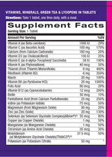 Multiptions pour hommes Multivitamin 90 Tabs.