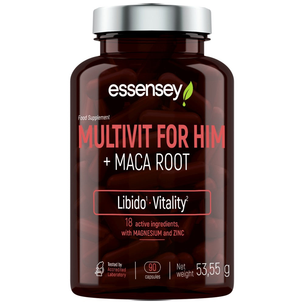 Multivit pour lui + racine de maca - 90 capsules