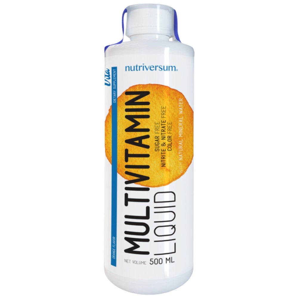 Liquide multivitaminé | Sucre sans sucre 500 ml