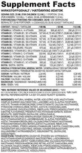 Liquide multivitaminé | Sucre sans sucre 500 ml