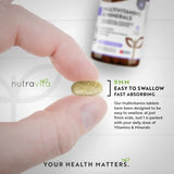 Multivitamines - 26 ingrédients essentiels/365 comprimés, 365 jours/ <tc>Nutravita</tc>