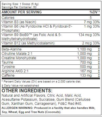 Musclemax apocalypse préménagé 320 grammes