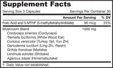 Capsules d'optimiseur de champignons 90