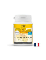 Gommes contre le stress et la tension - Selon la méthode du Dr Bach n ° 39, 40 pièces