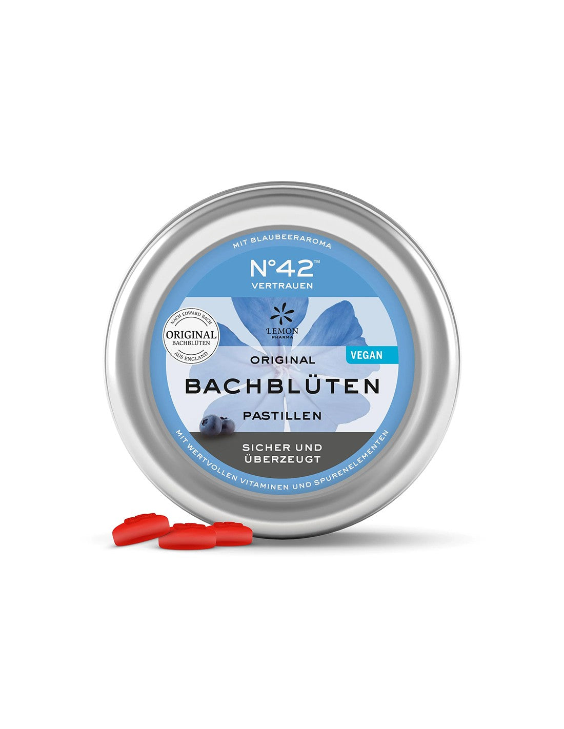 Pastilles Dr. Bach - N°42 Trust, 50 g (~ 40 pièces) <tc>Lemon Pharma</tc>