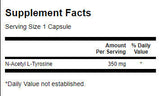N-acétyle L-tyrosine 350 mg - 60 capsules