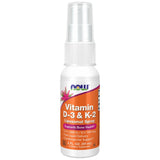 Vitamine D-3 1000 IU et K-2 100 MCG | Spray liposomal - 59 ml