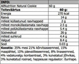 Cookie naturel - 60 grammes