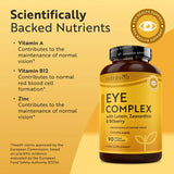 Vitamines oculaires/Natural/- Natural Eye Complex 90 Capsules végétaliennes