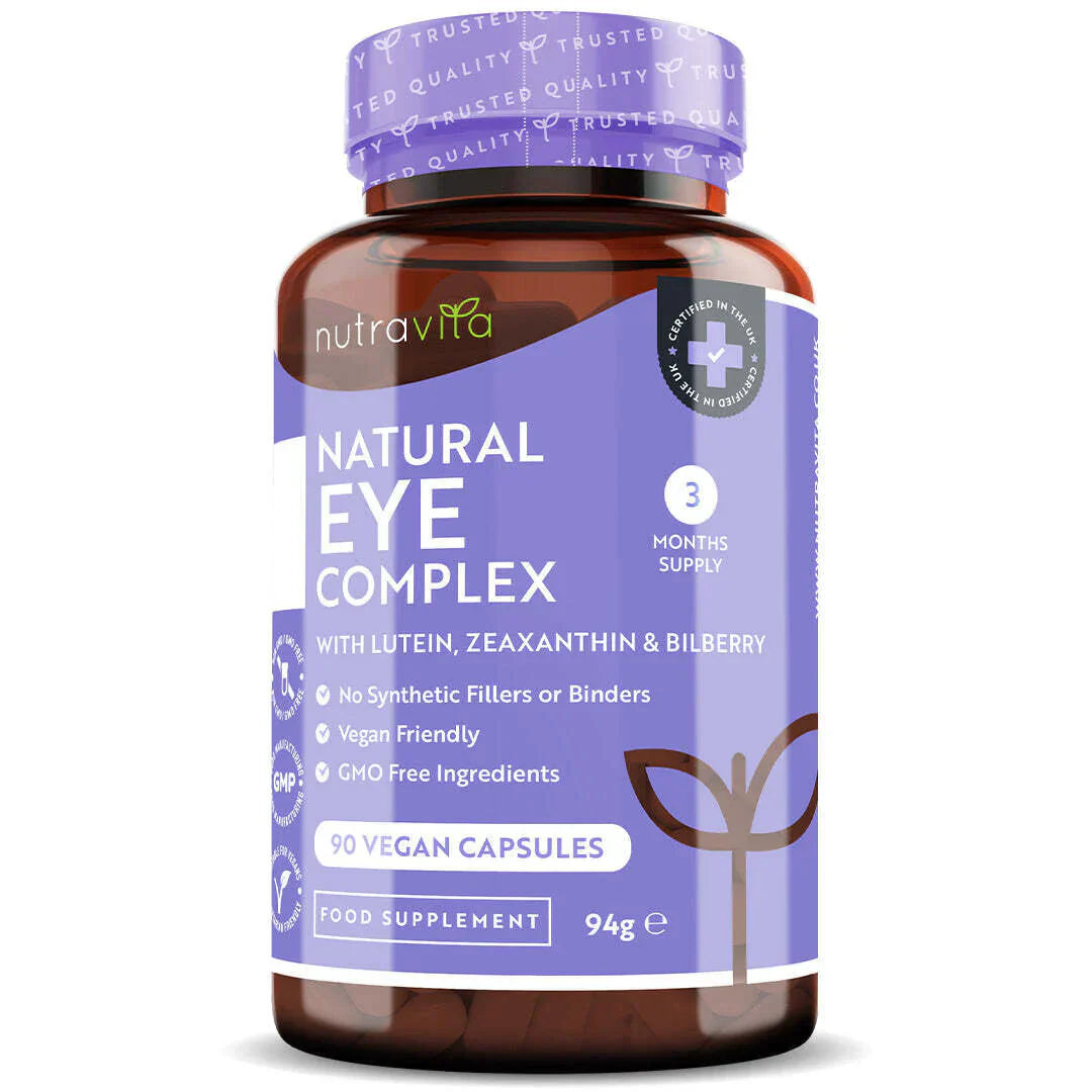 Vitamines oculaires/Natural/- Natural Eye Complex 90 Capsules végétaliennes