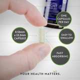 Complexe naturel pour le sommeil nocturne 120 capsules végétales. <tc>Nutravita</tc>