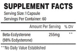 Physique naturel | Bêta-ecdysterone 255 mg - 60 capsules