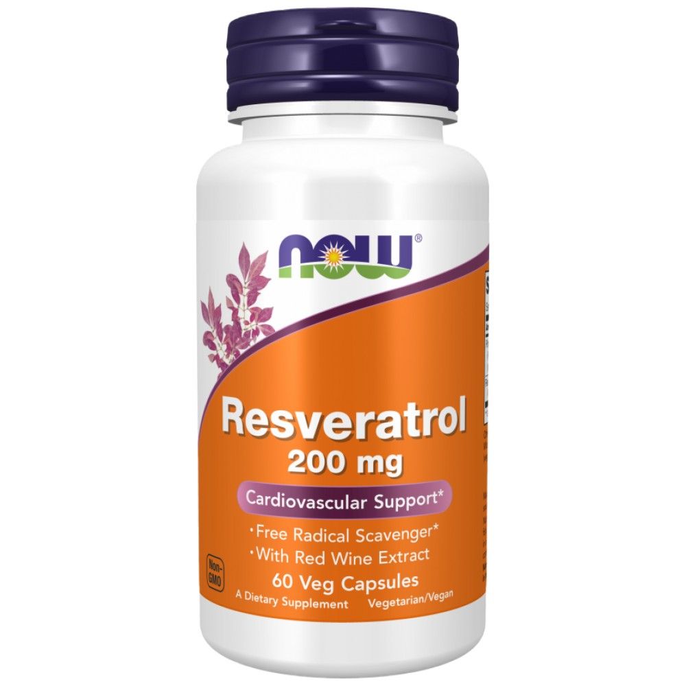 Resvératrol naturel 200 mg - 60 capsules