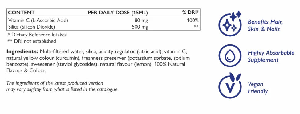 Silice Naturelle+ /500 ml, 33 DOSES/ <tc>Swedish Nutra</tc>