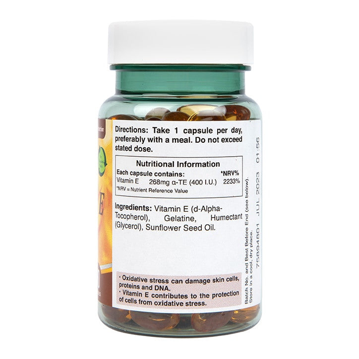 Vitamine naturelle E 400 UI - 90 capsules