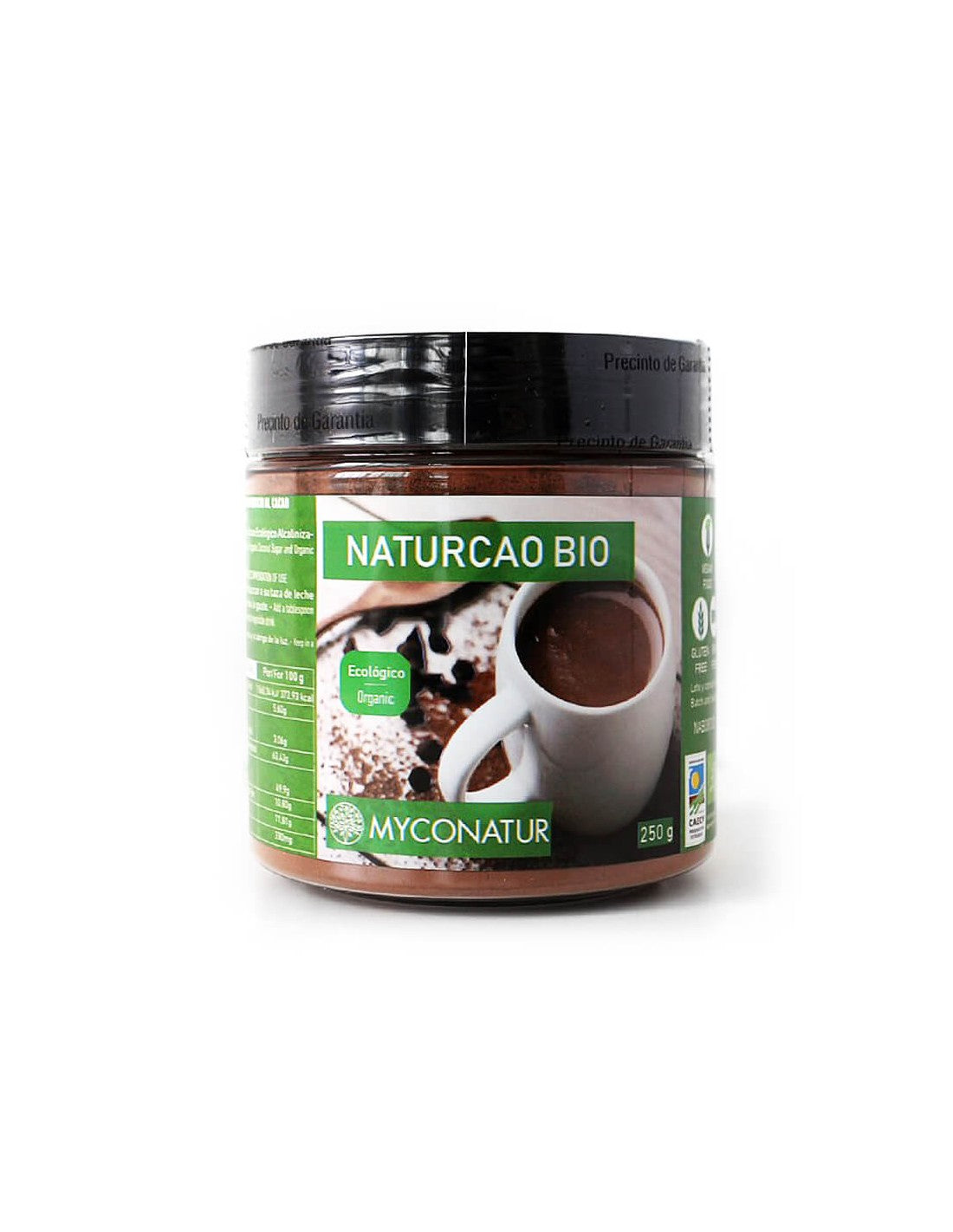Cacao bio au sucre de coco - Naturcao, Bio, 250 g <tc>Myconatur</tc>