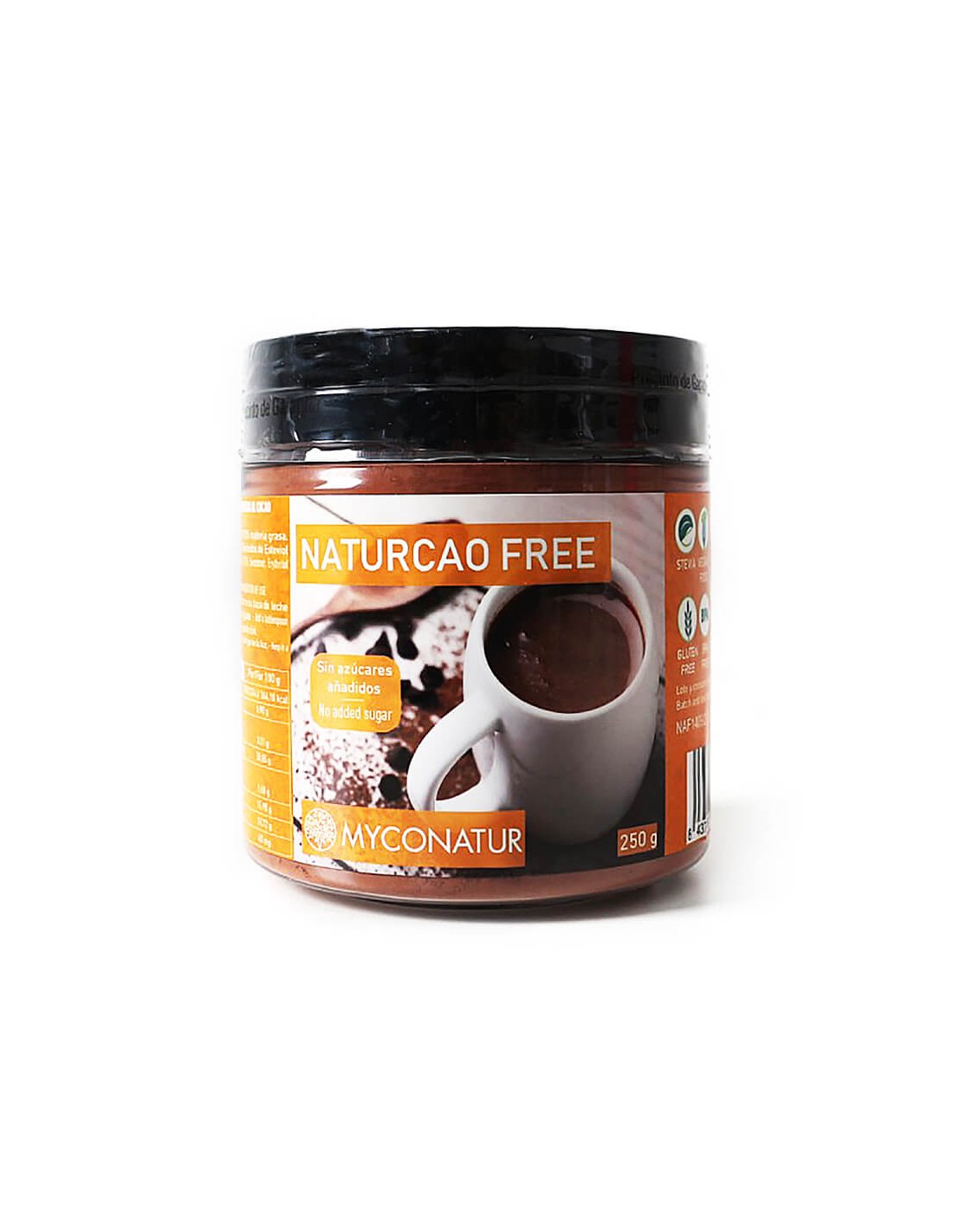 Naturcao Free, Bio - Poudre de cacao biologique naturelle, 250 g <tc>Myconatur</tc>