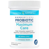 Nordic Flora Probiotic Maximum Care | 90 milliards de cellules actives - 30 capsules