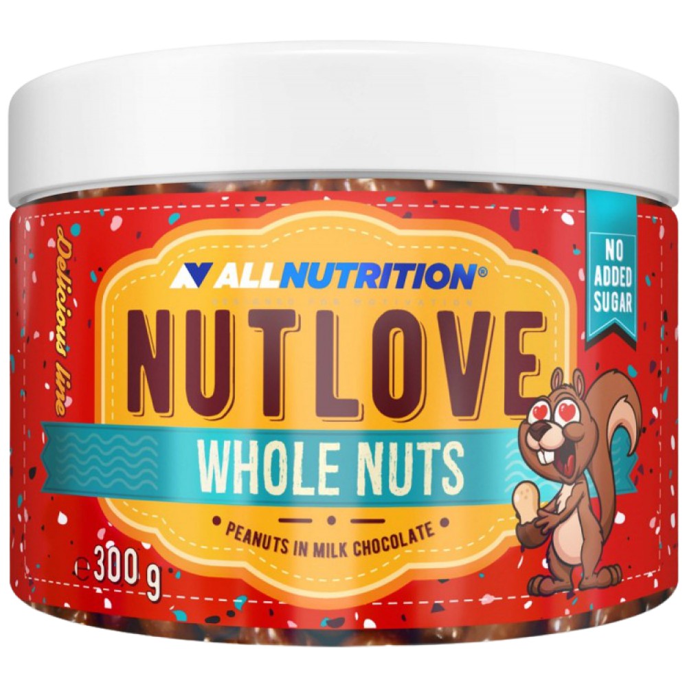 Nutlove entiers d'arachides | Différentes saveurs - 300 grammes