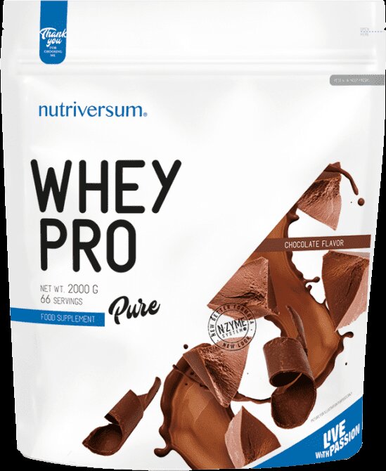 <tc>Nutriversum</tc> Whey Pro Pure | avec système N-Zyme [2000 grammes, 66 doses]