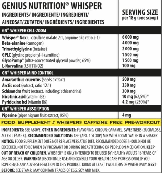 Whisper - 400 grammes