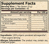 <tc>Pure Nutrition</tc> - ASHWAGANDHA BIOLOGIQUE - 200 g