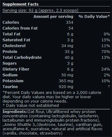 Avoine N Whey 12x92G
