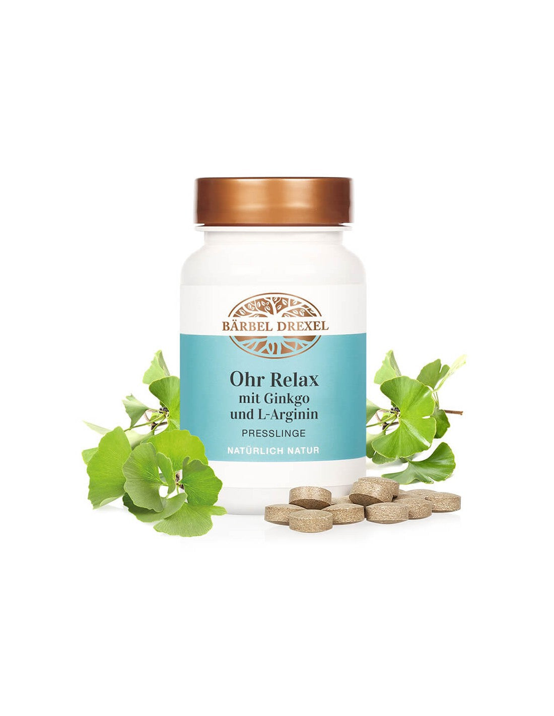 Ohr Relax mit Ginkgo et L-Arginin/ Contre les acouphènes, 136 comprimés <tc>Bärbel Drexel</tc>