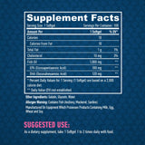 Oméga 3 1000 mg./100 softgels