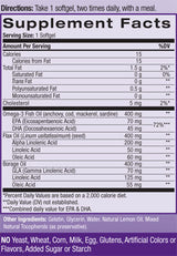 Complexe oméga 3-6-9 90 softgels