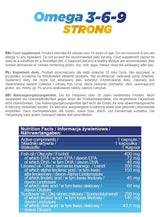 Omega 3-6-9 Strong - 90 capsules de gel