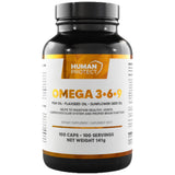 Omega 3-6-9 | avec huile de poisson, huile de lin et huile de tournesol - 100 capsules