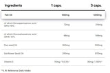 Omega 3-6-9 | avec huile de poisson, huile de lin et huile de tournesol - 100 capsules