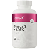 Omega 3 + Adek/Vitamine A + D + E + K - 90 Capsules de gel