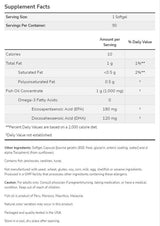 Omega-3 Entérique enrobé - 180 softgels