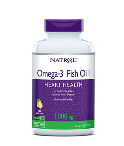 Huile de poisson oméga-3 1000 mg./150 softgels
