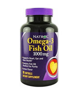 Huile de poisson oméga-3 1000 mg./90 softgels