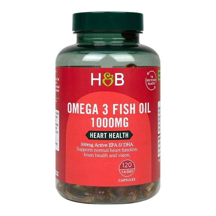 Oméga 3 Concentré d'huile de poisson 1000 mg - 120 capsules de gel