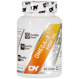 Huile de poisson oméga-3/Hautement concentré - 60 capsules de gel