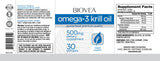 Huile de krill oméga-3 500 mg/30 softgels