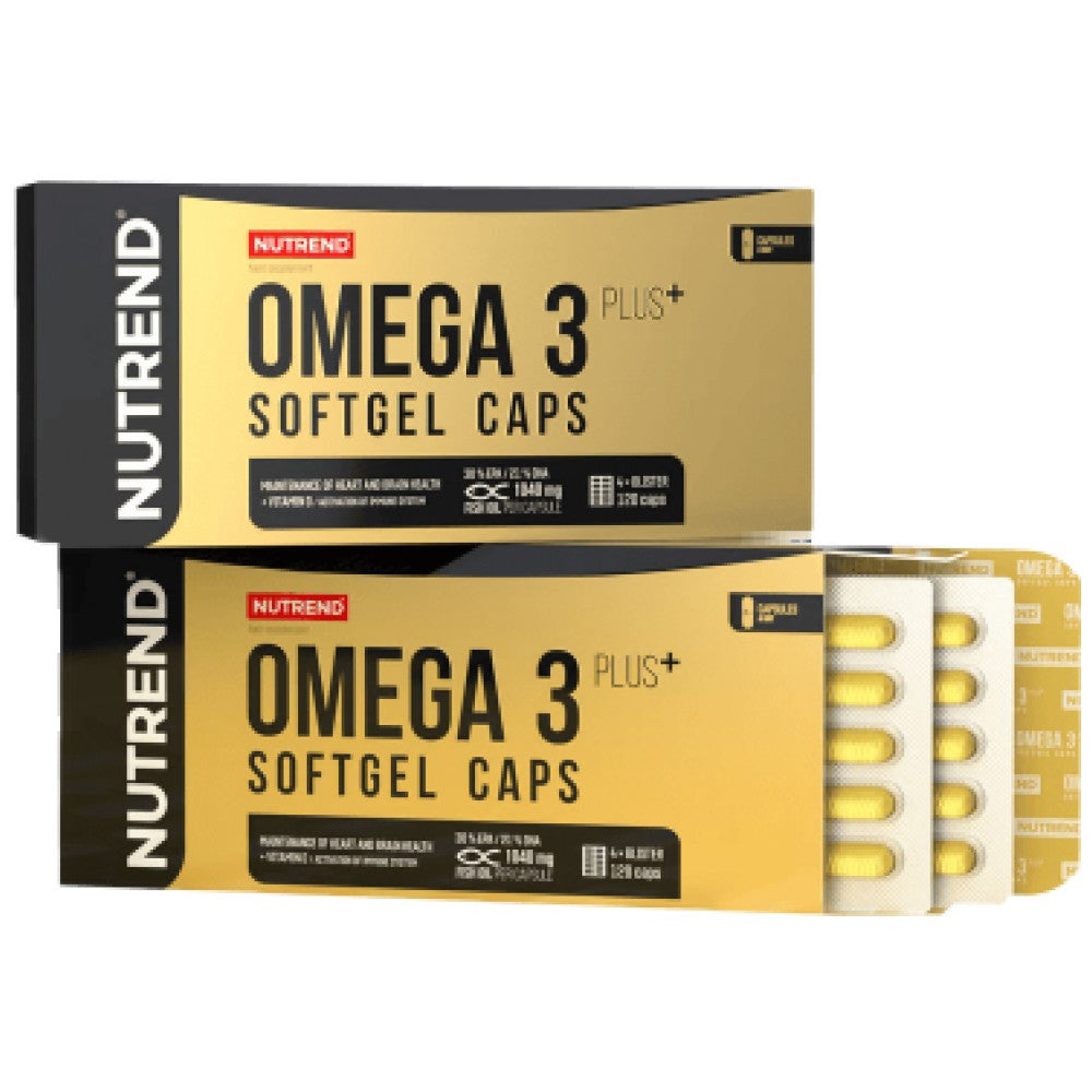 Omega 3 Plus Caps compressés - 120 capsules de gel