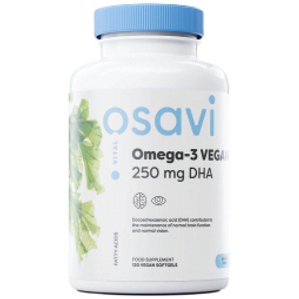 Oméga-3 végétalien | 250 mg DHA - 120 softgels
